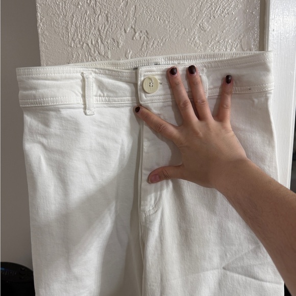 Zara Cream Flare & Wide Leg Jeans - Picture 8 of 11